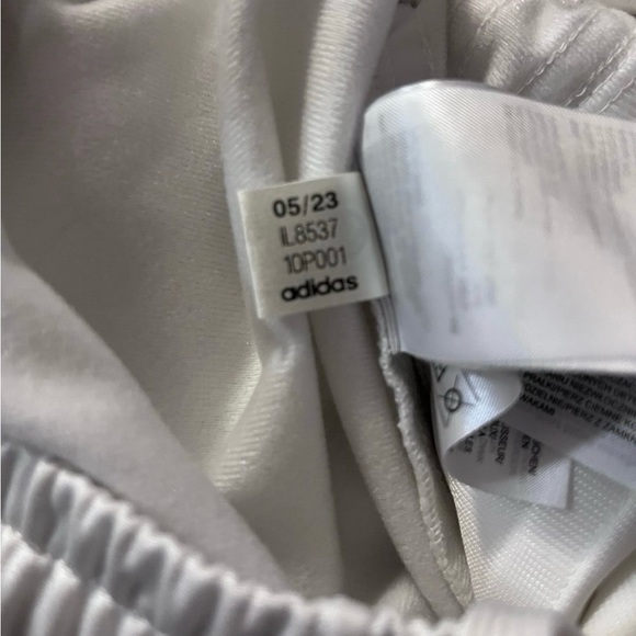 adidas Cream Wide-Leg Pants - Picture 9 of 10